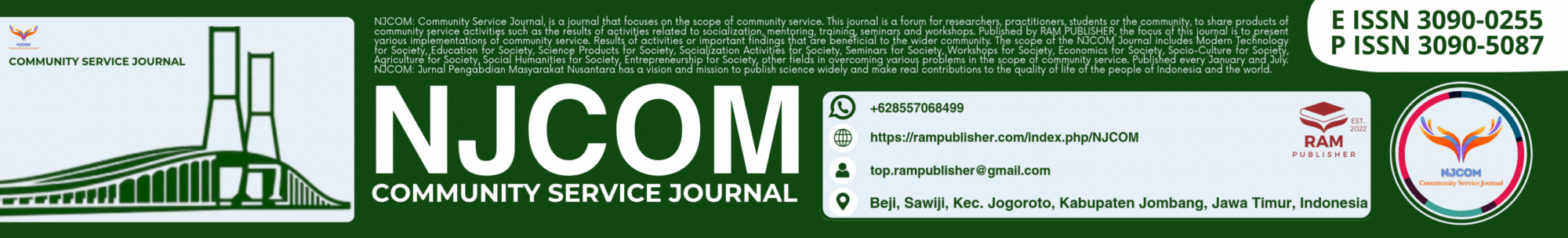NJCOM: Community Service Journal